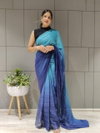 DAC Tassles Designer Chiffon Party Wear Readymade Sarees Wholesale Market In Surat
